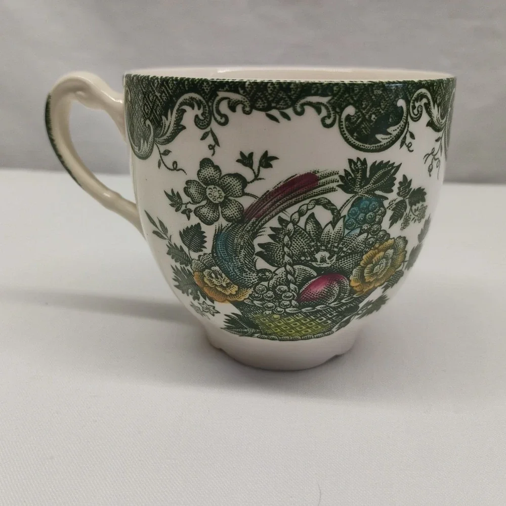 Vintage‎ Johnson Bros Birds Of Paradise Tea Cup & Saucer Ironstone China England